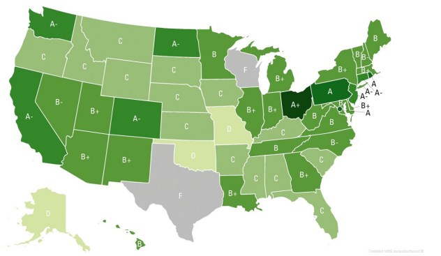 Global Green analyzes and grades the green building criteria of LIHTC allocating agencies in all 50 states. The organization's new report reviews the agencies' 2016 qualified allocation plans.