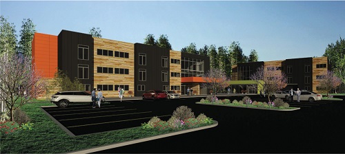 Cook Inlet Housing Authority's AVS56 will feature 56 mixed-income units for families and seniors in Anchorage, Alaska. There will also be set asides for disabled and formerly homeless residents.