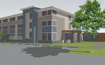 Meriwether Place will feature 30 studio units, with 23 set aside for individuals experiencing permanent homelessness or households that are at high risk for homelessness.