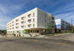 Arroyo Village features 95 homes for families and 35 permanent supportive housing units for individuals transitioning out of homelessness. In addition, the community has a new shelter with approximately 50 emergency beds. It's the first new shelter for people experiencing homelessness built in Denver since the 1980s, according to officials.