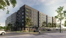 Preservation of Affordable Housing and Nuestra Comunidad Development Corp. are developing 135 units of energy-efficient housing on an underutilized Massachusetts Bay Transportation Authority parking lot in Boston’s Mattapan Square.