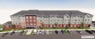 Fairfield Homes will complete Blair Lofts in the summer of 2022.