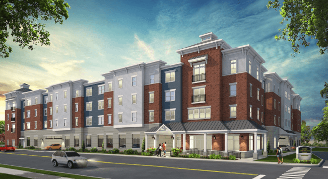 One Thompson Avenue brings 70 apartments for families and veterans to Dover, New Jersey.