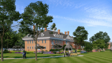The Sandy Spring Village development with affordable housing for seniors is expected to be completed in early 2023.