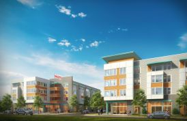 The first phase of the Kenilworth Courts redevelopment in Washington, D.C., will create 166 units of affordable housing.