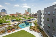 Willard Street Apartments is a transit-oriented, mixed-use development in Durham, North Carolina.