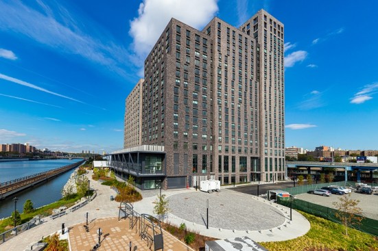 In addition to new affordable housing, Bronx Point features nearly 3 acres of public green space.
