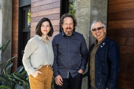Amanda Loper, Daniel Simons, and David Baker (from left) of David Baker Architects share their expertise in the new book "9 Ways to Make Housing for People."