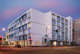 Built utilizing modular construction, Mercy Housing California’s new 6th Street Place provides housing and services in Los Angeles’ Skid Row.