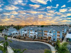 Pacific Wind replaces a stretch of aging duplexes to provide affordable housing in Carlsbad, California.