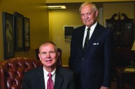 Garry Watkins, president of Wabuck Development Co. (left), developed the Women’s Addiction Recovery Manor in Henderson, Ky., with the help of Dale Sights, the facility’s president.