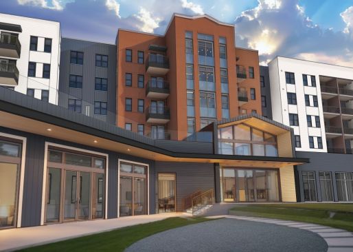 The first phase of the One Westside transformation plan consists of 230 new one-, two-, and three-bedroom apartment homes.